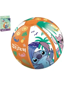 Strandball "Stitch" in Orange - ab 10 Monaten