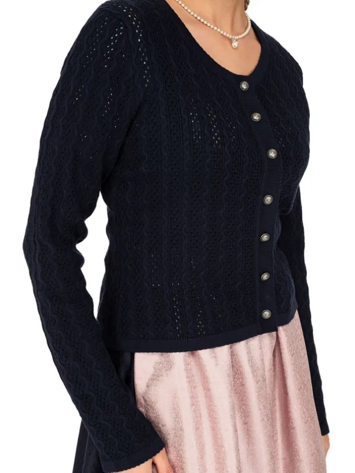 Strickjacke 457000-7019 in marine