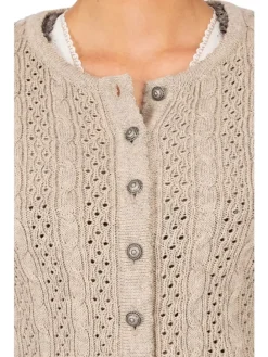 Strickjacke 457005-0771 in natur