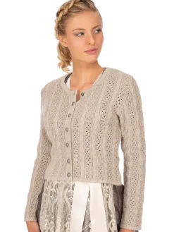 Strickjacke 457005-0771 in natur