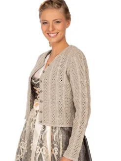 Strickjacke 457005-0771 in natur