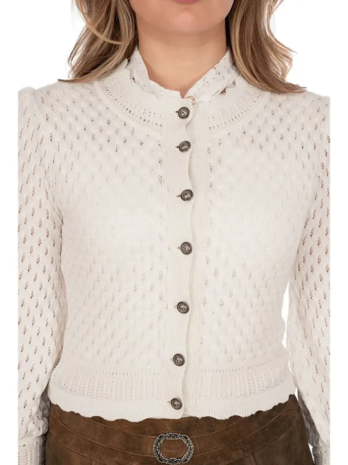 Strickjacke 275167 in offwhite