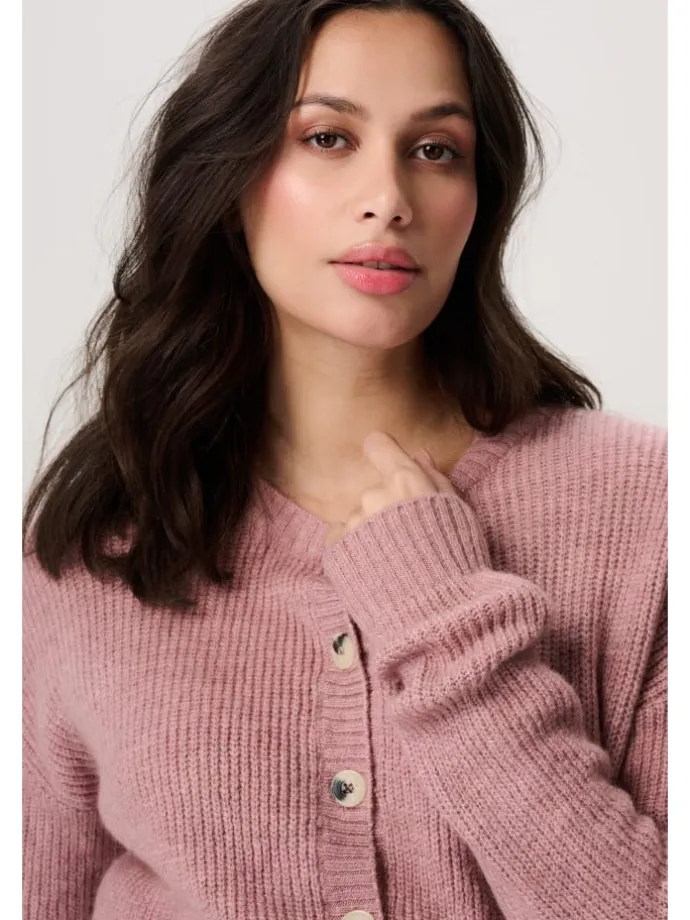 Strickjacke Bergen in Lilas