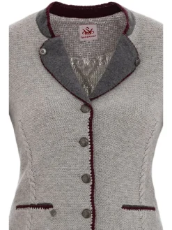 Strickjacke BLANDA in grau