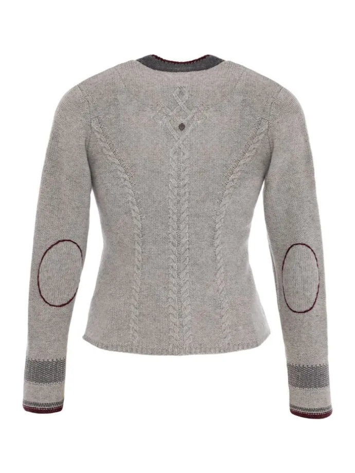 Strickjacke BLANDA in grau