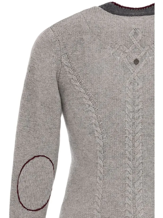 Strickjacke BLANDA in grau