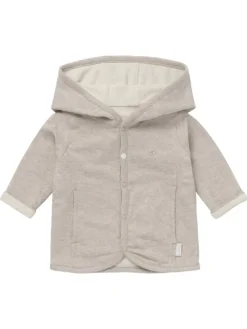 Strickjacke Bonny - Reversible in Taupe Melange