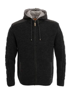 Strickjacke BRUNECK in anthrazit