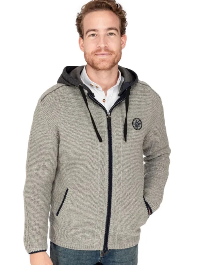 Strickjacke ECHO in grau