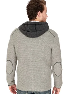 Strickjacke ECHO in grau