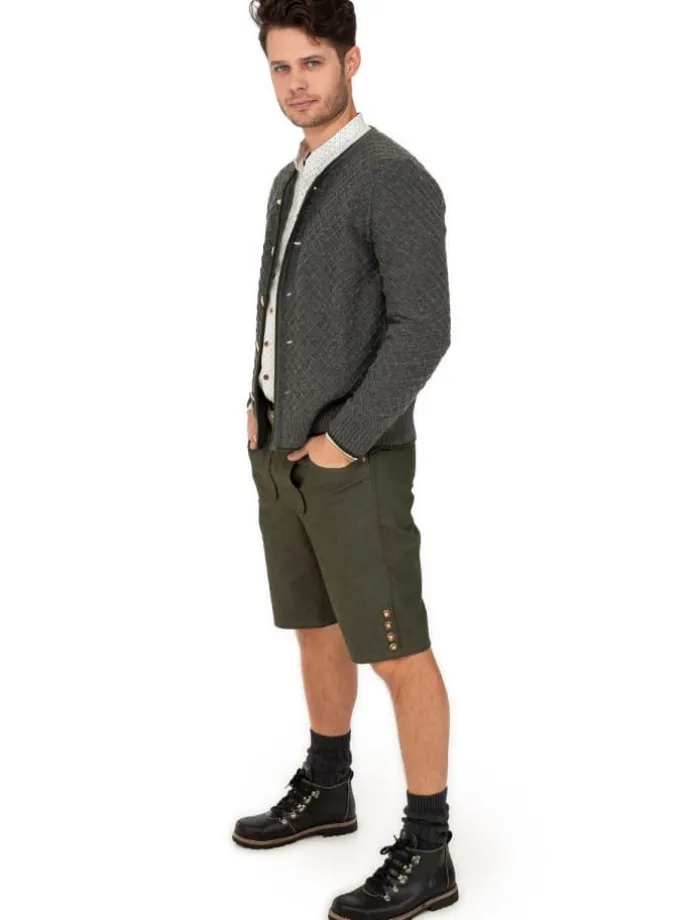 Strickjacke HE-SCM-71 in anthrazit