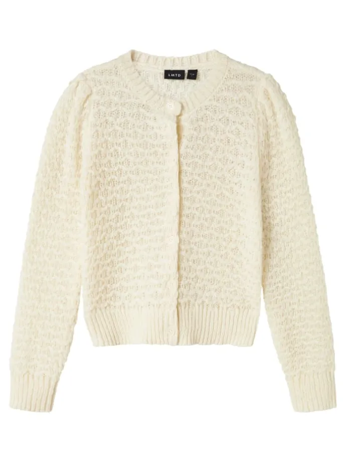 Strickjacke in Antique White