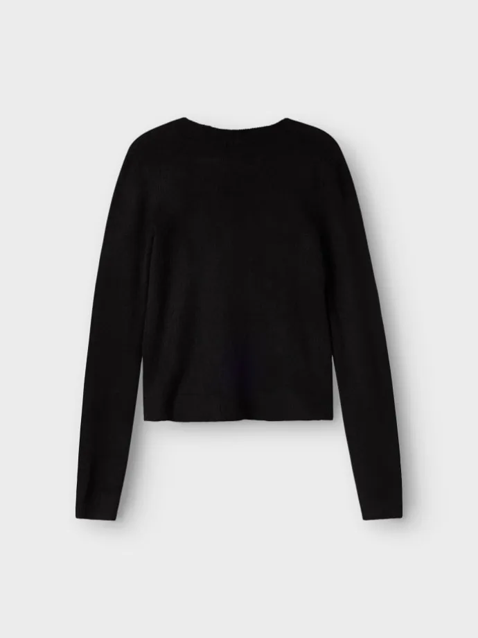 Strickjacke in Black