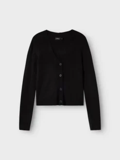 Strickjacke in Black