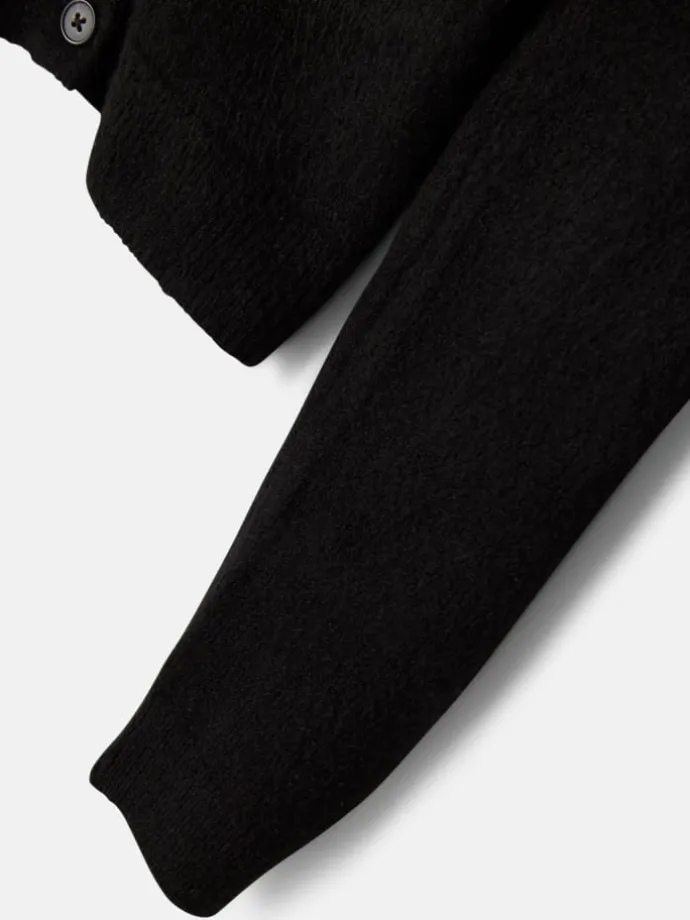 Strickjacke in Black