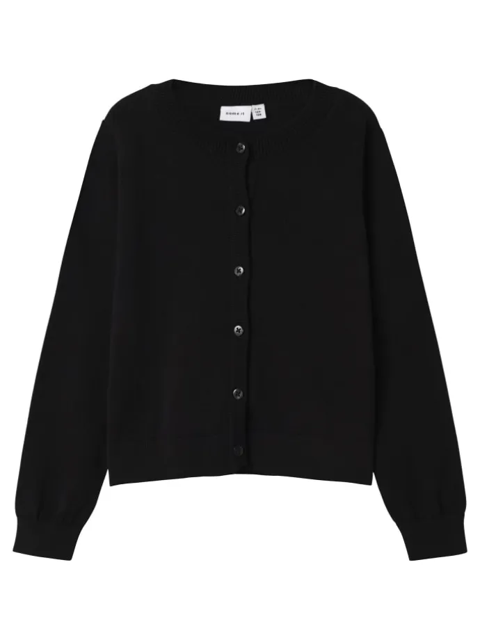 Strickjacke in Black