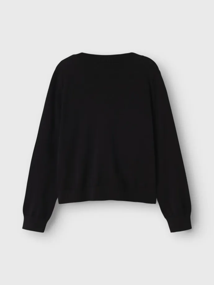 Strickjacke in Black