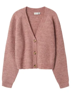 Strickjacke in Deauville Mauve