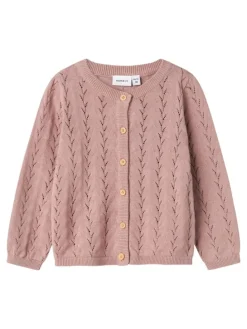 Strickjacke in Deauville Mauve