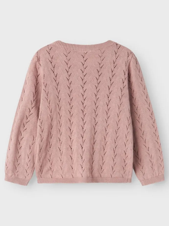 Strickjacke in Deauville Mauve