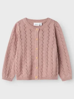 Strickjacke in Deauville Mauve