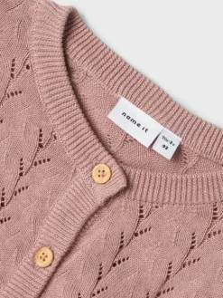 Strickjacke in Deauville Mauve