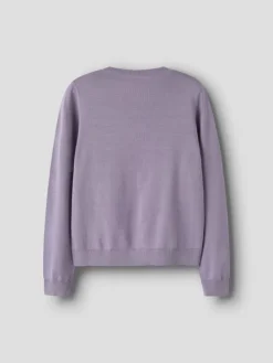 Strickjacke in Lavender Gray