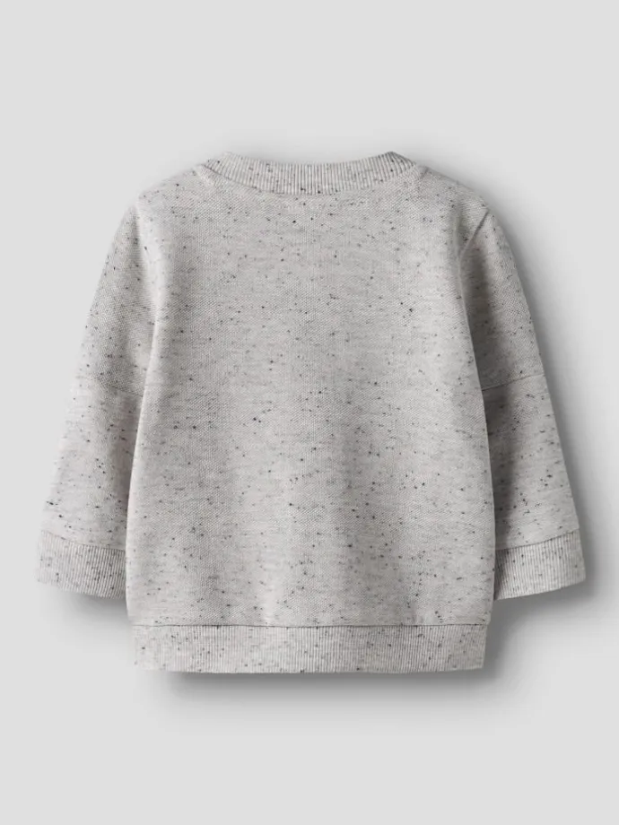 Strickjacke in Light Grey Melange