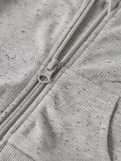 Strickjacke in Light Grey Melange