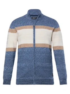 Strickjacke in navy blau