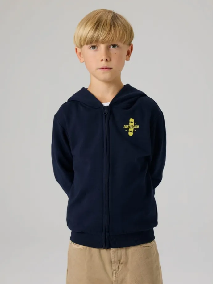 Strickjacke in Navy Blazer