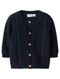 Strickjacke in Navy Blazer