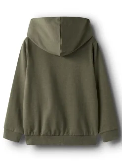 Strickjacke in Winter Moss