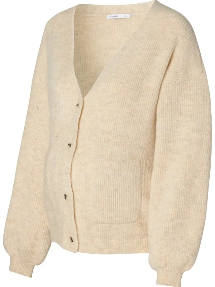 Strickjacke Kaavi in Whitecap Gray