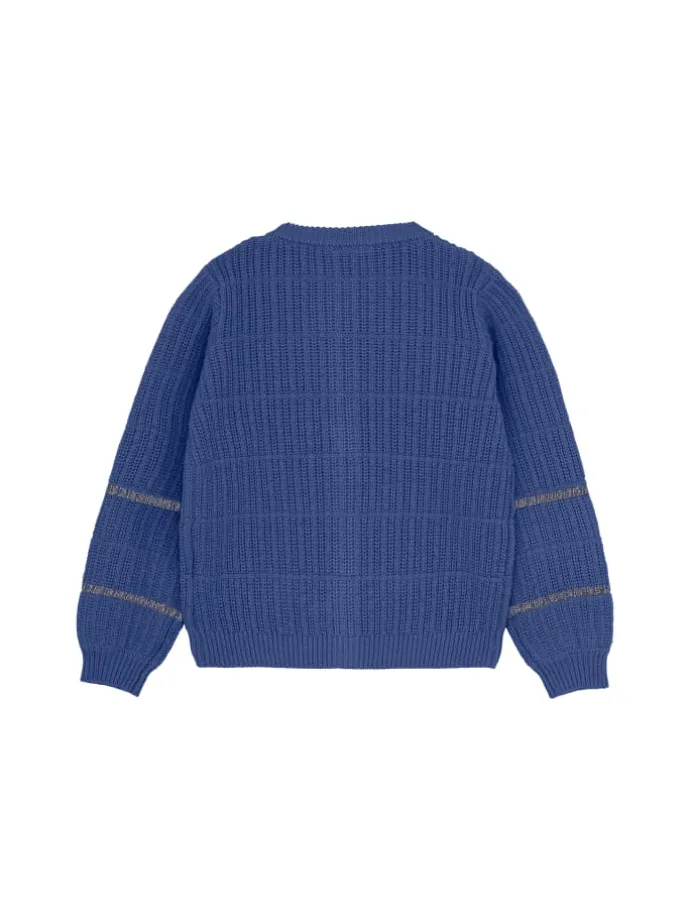 Strickjacke MICardigan Knit in Blau