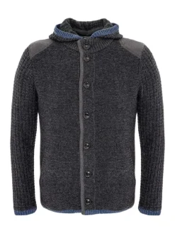 Strickjacke NABOR in dunkelgrau