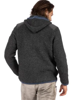 Strickjacke NABOR in dunkelgrau
