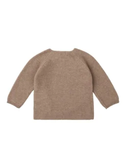 Strickjacke Pino in Taupe Melange