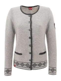 Strickjacke STAMSERALM in grau