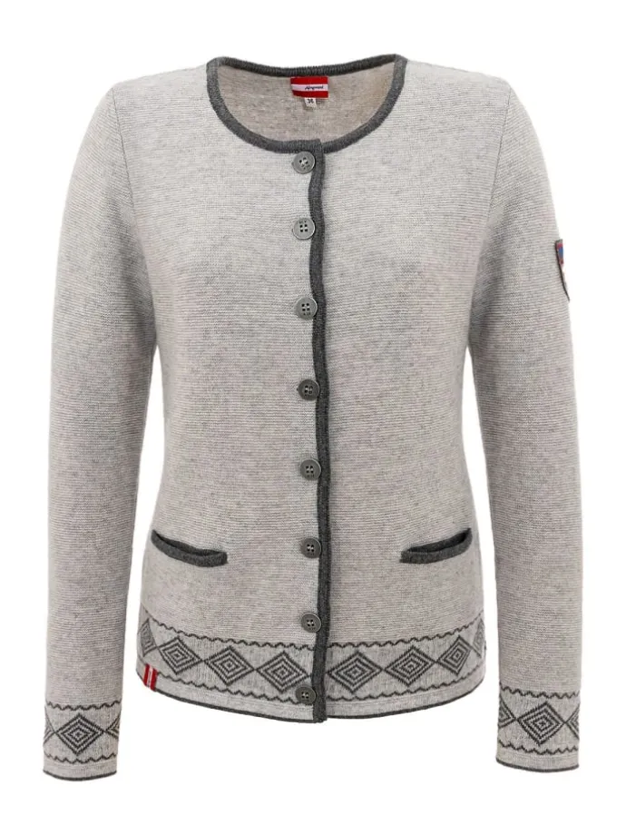 Strickjacke STAMSERALM in grau
