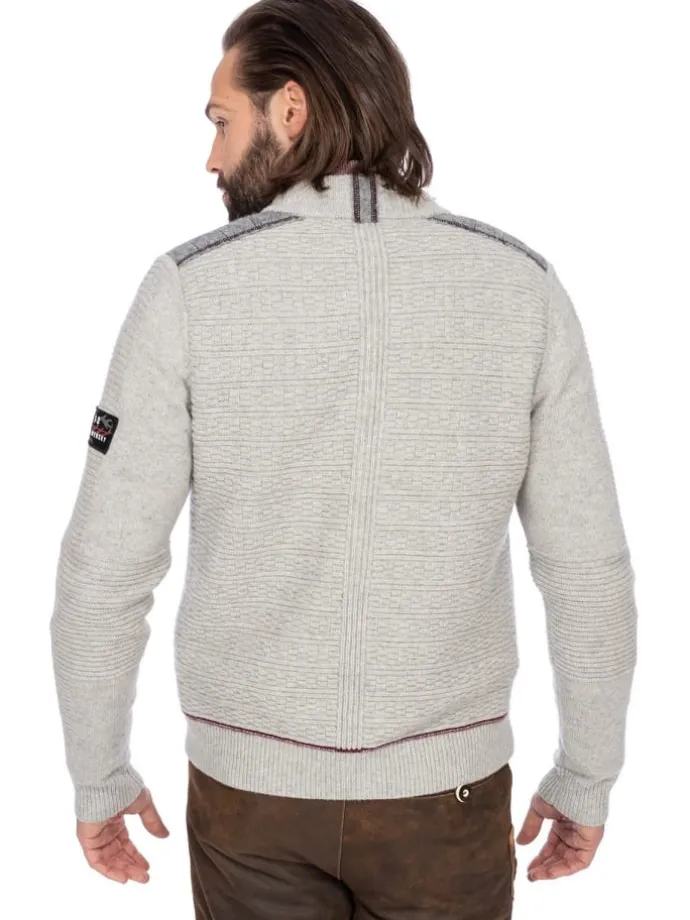 Strickjacke TALHEIM in grau