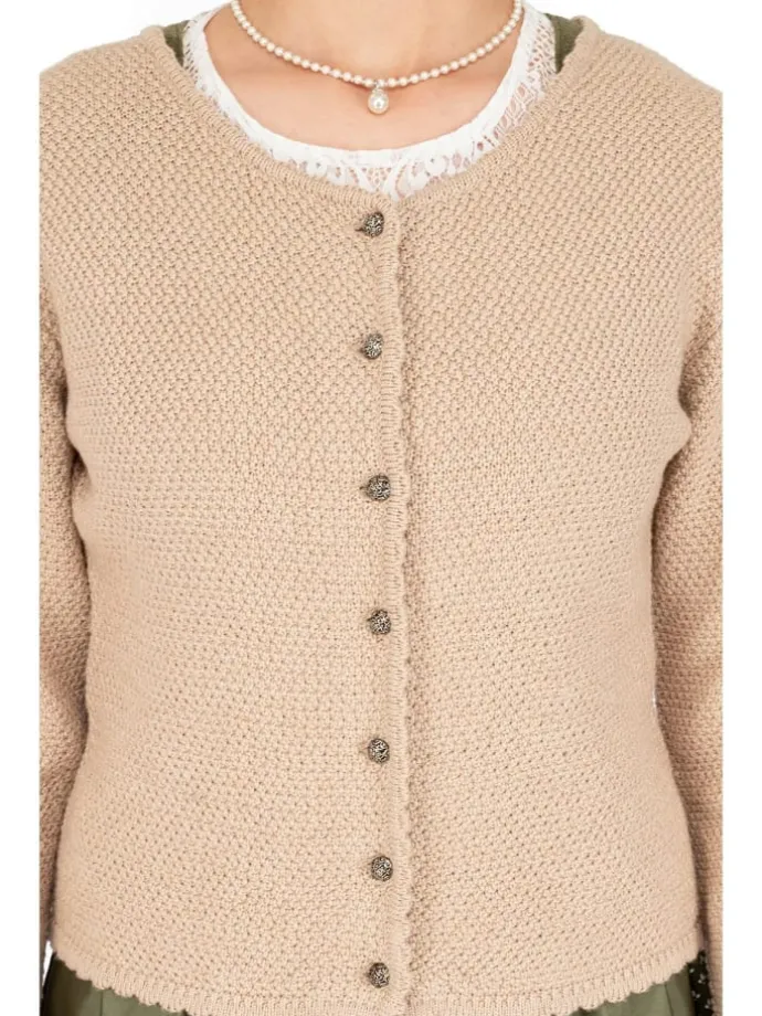 Strickjacke VILSECK in taupe