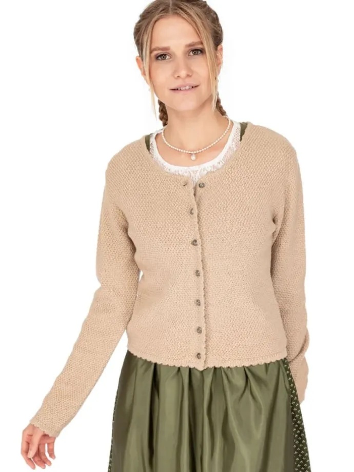 Strickjacke VILSECK in taupe