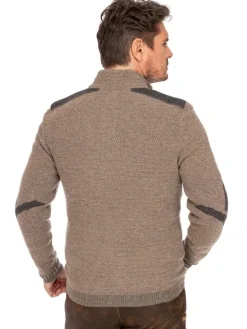Strickjacke WULF in braun