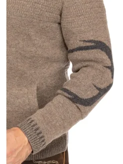 Strickjacke WULF in braun