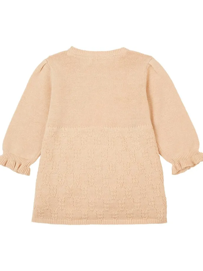 Strickkleid "Fasnia" in Beige