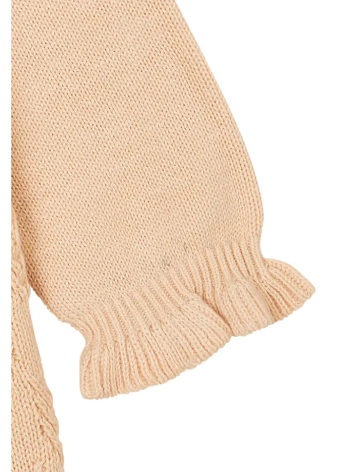 Strickkleid "Fasnia" in Beige
