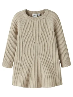 Strickkleid "Rikine" in Beige