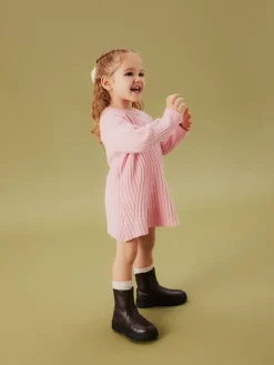 Strickkleid "Rikine" in Rosa