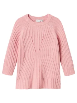 Strickkleid "Rikine" in Rosa